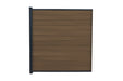 Composite Fence Kit - 6ft in Ground - Piranha Brown Cedar - 6ft