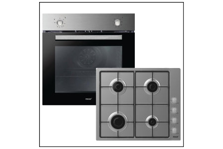 Neue Single Fan Oven and Gas Hob - Pack