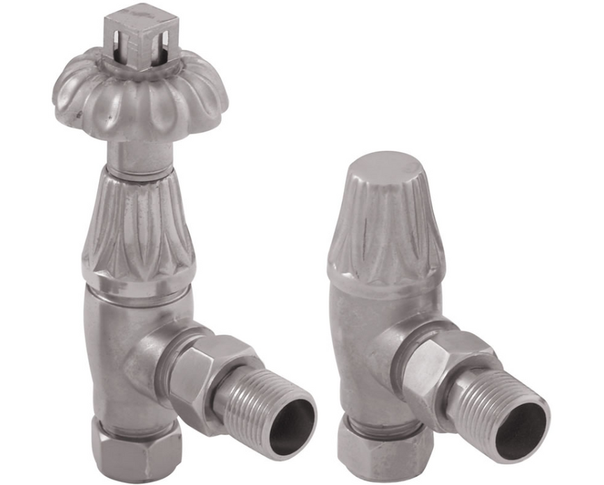 Carron Crocus Thermostatic Valve- Satin Nickel Finish