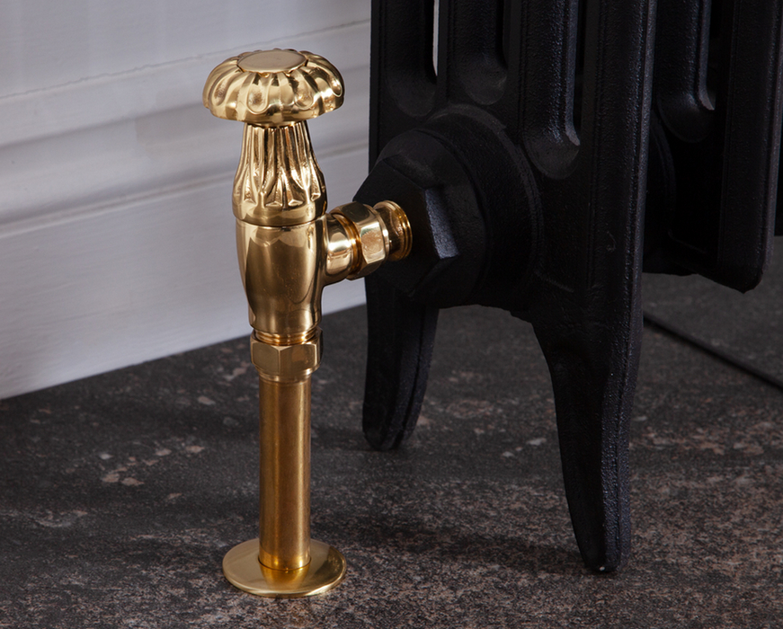 Carron Crocus Manual Valve- Lacquered Brass