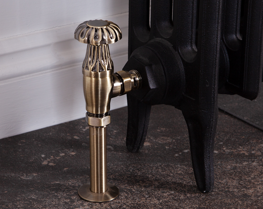 Carron Crocus Manual Valve- Lacquered Antique Brass