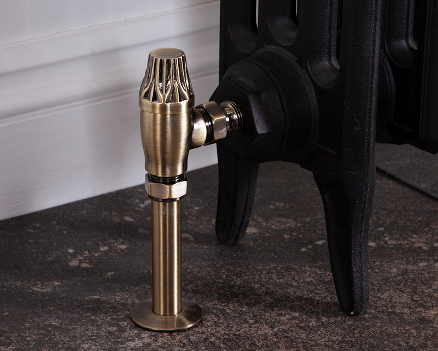 Carron Crocus Manual Valve- Lacquered Antique Brass