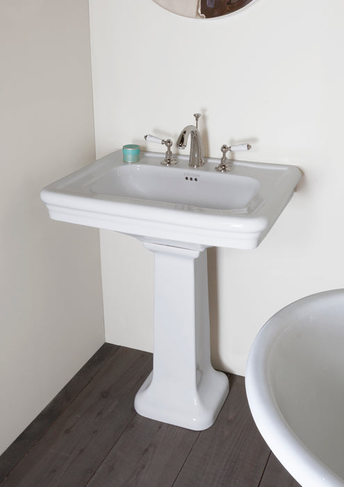 Hurlingham Hampton Ceramic Bathroom Wash Basin - 845x700mm