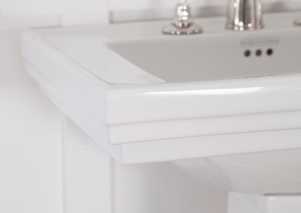 Hurlingham Highgate Ceramic Bathroom Wash Basin