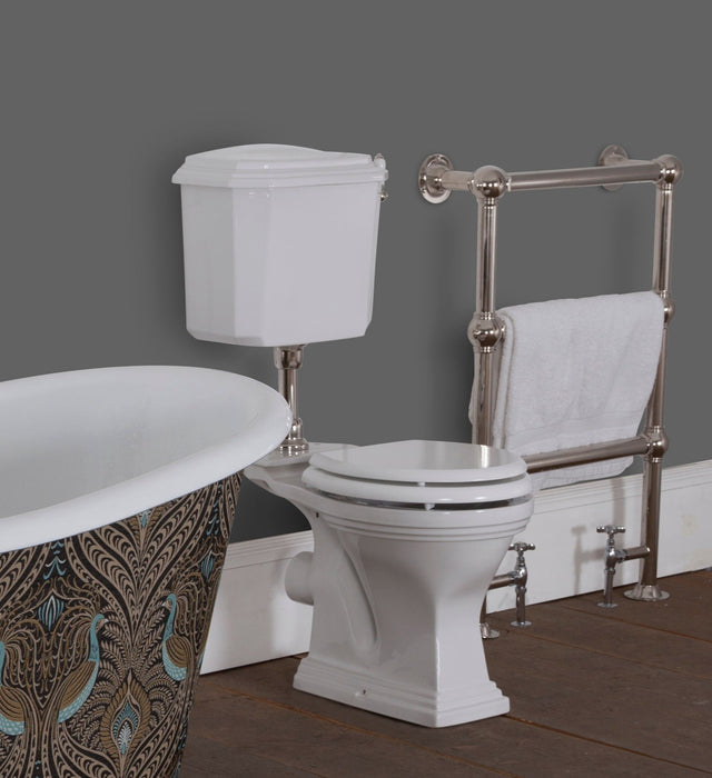 Hurlingham Highgate Low Level Traditional Toilet- WC, Cistern & Pan