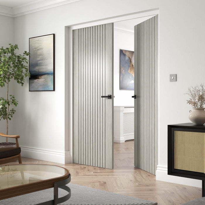 JB Kind Aria Grey Internal Fire Door