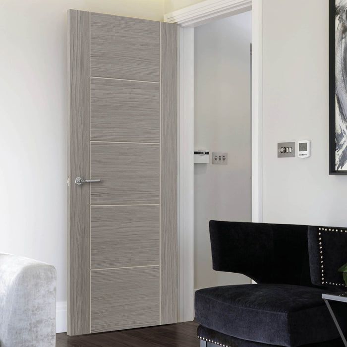 JB Kind Tigris Light Grey Laminate Internal Door