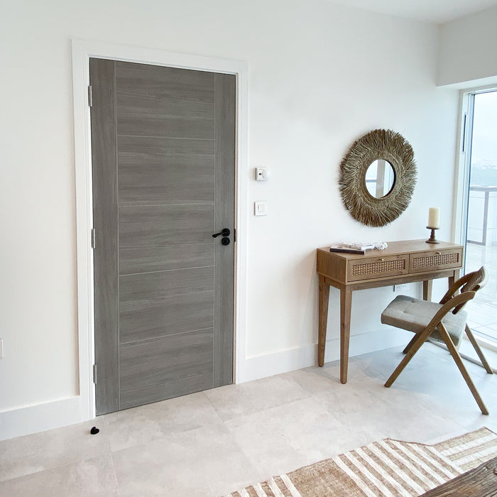 JB Kind Tigris Light Grey Laminate Internal Door