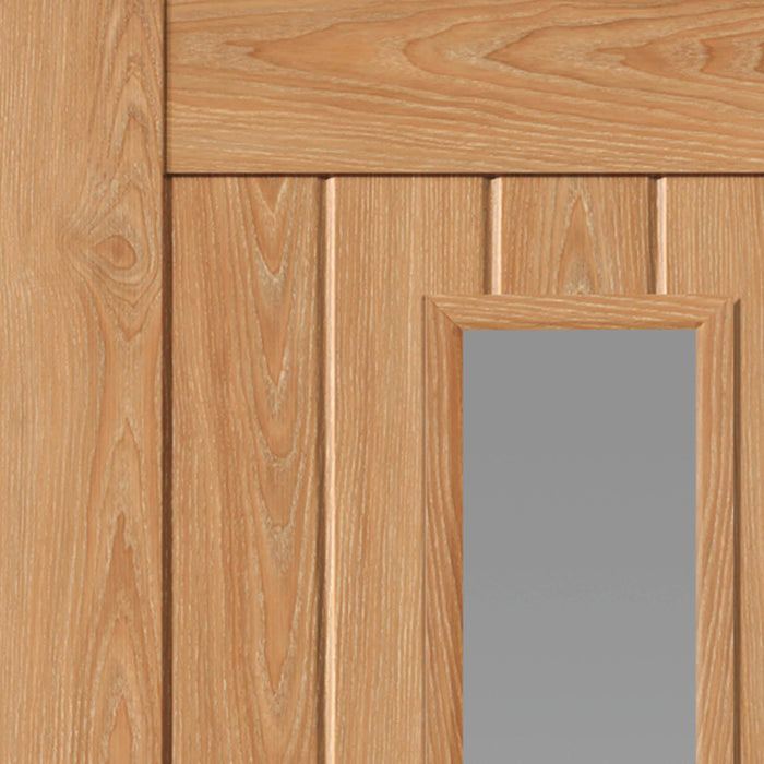 JB Kind Hudson Glazed Laminate Internal Door