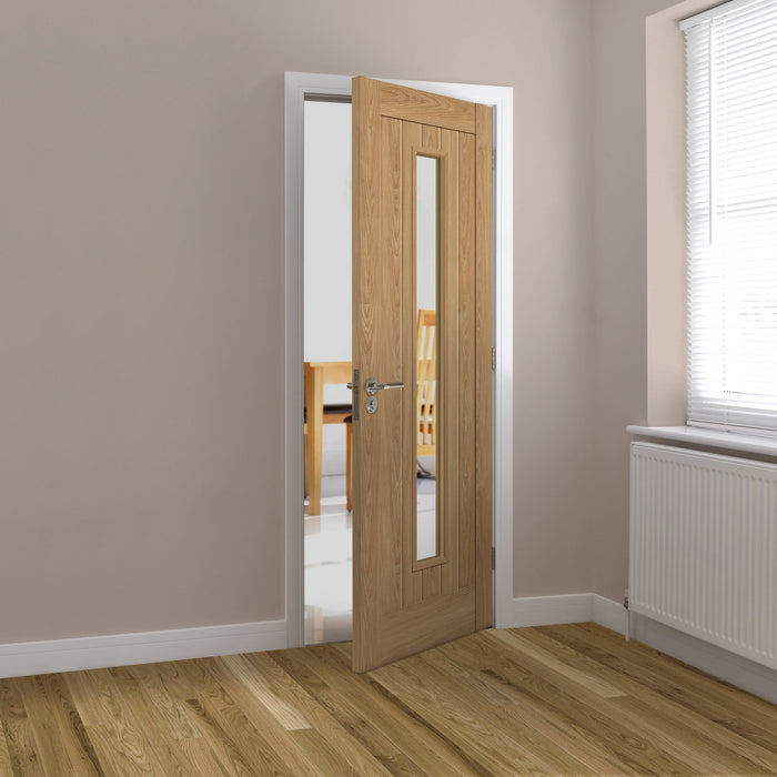 JB Kind Hudson Glazed Laminate Internal Door