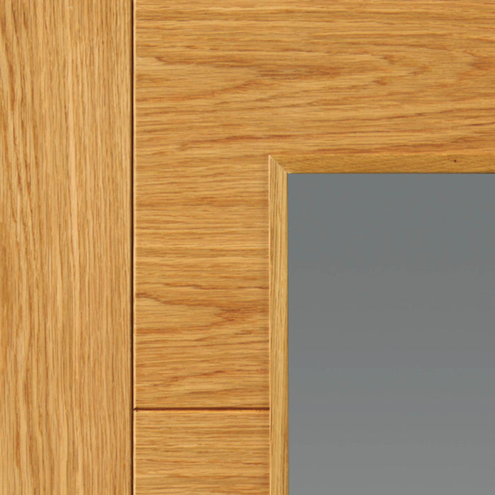 JB Kind Blenheim Oak Glazed Internal Door