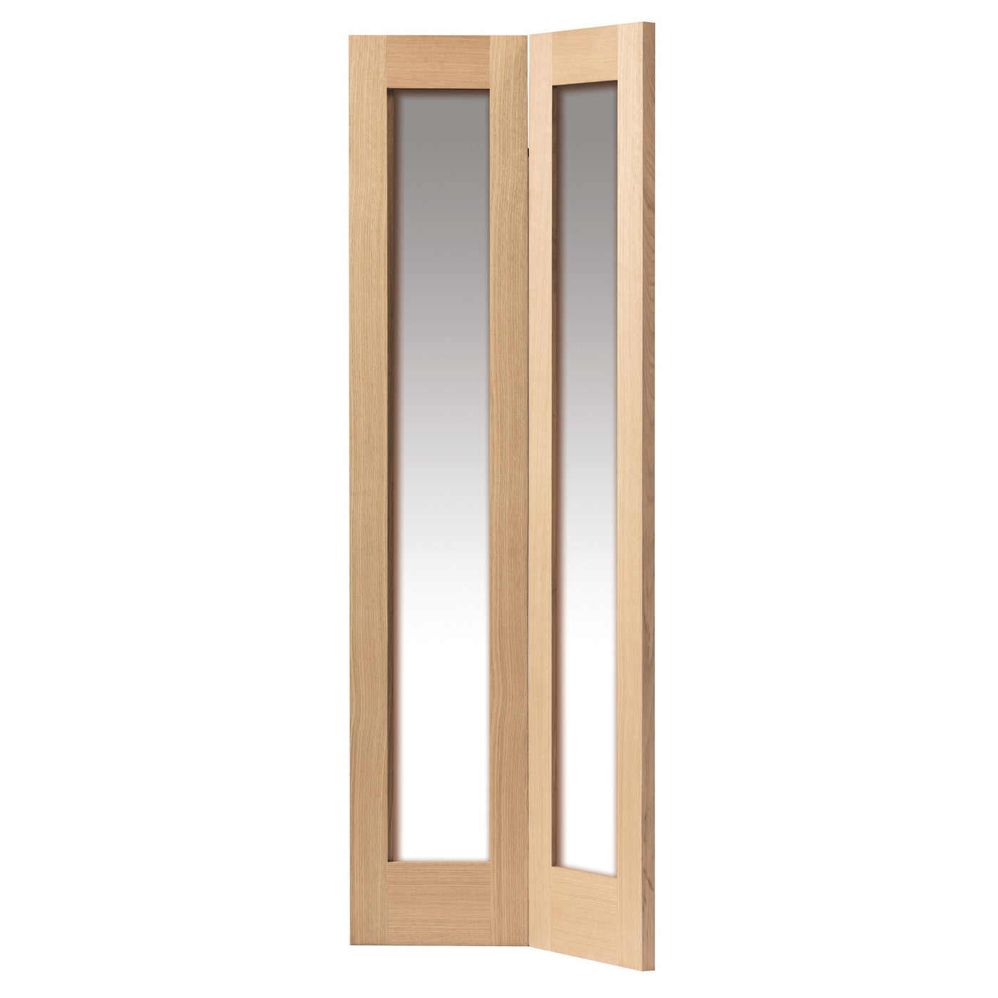 JB Kind Fuji Oak Glazed Bi-fold Door — Trade Superstore Online