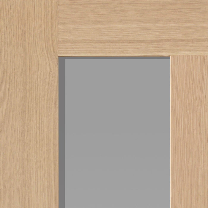 JB Kind Matterhorn Oak Glazed Internal Door