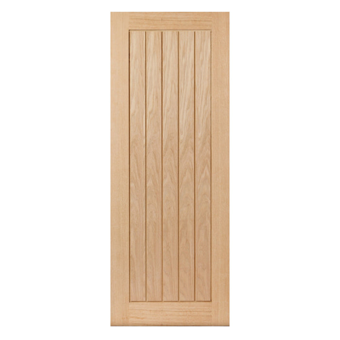 JB Kind THAMES OAK VENEERED DOOR - UNFINISHED U/F FD30 44 X 1981 X 610