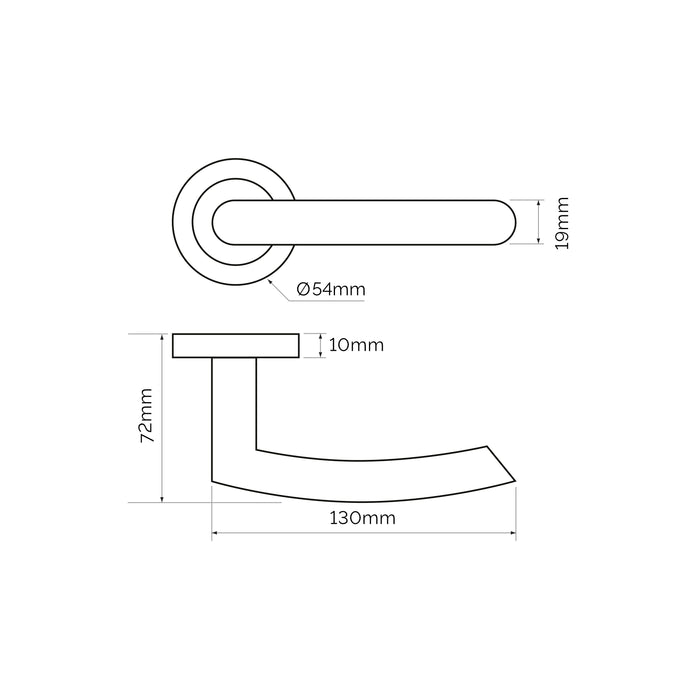 JB Kind Raven Polished Standard Latch Pack