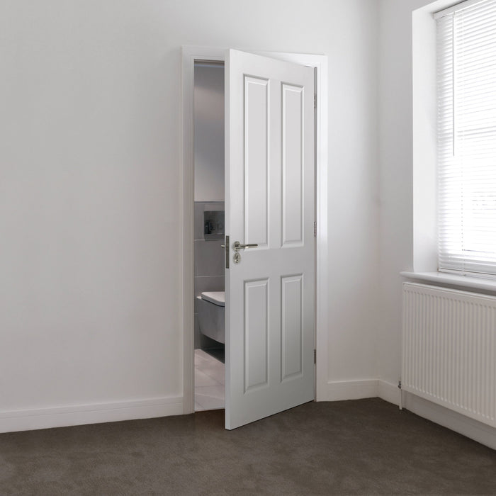 JB Kind Canterbury White Internal Door - Smooth