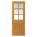 JB Kind THAMES OAK 6 LIGHT - FINISHED P/F GLAZED 35 X 1981 X 686