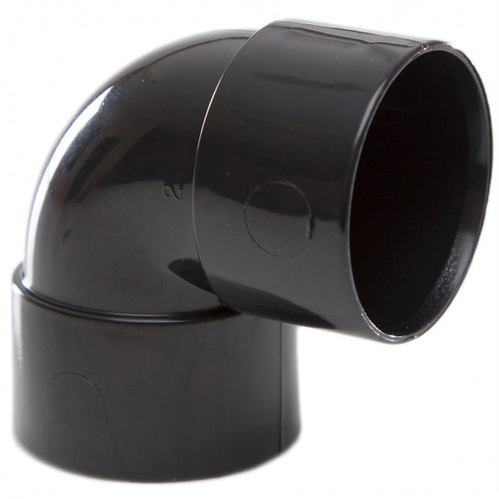 Black Knuckle Bend Solvent 40mm