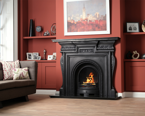 Carron Scotia Cast Iron Fireplace Insert