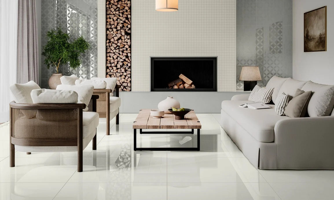 Regal® Vanilla Matt Square Mosaic Tile