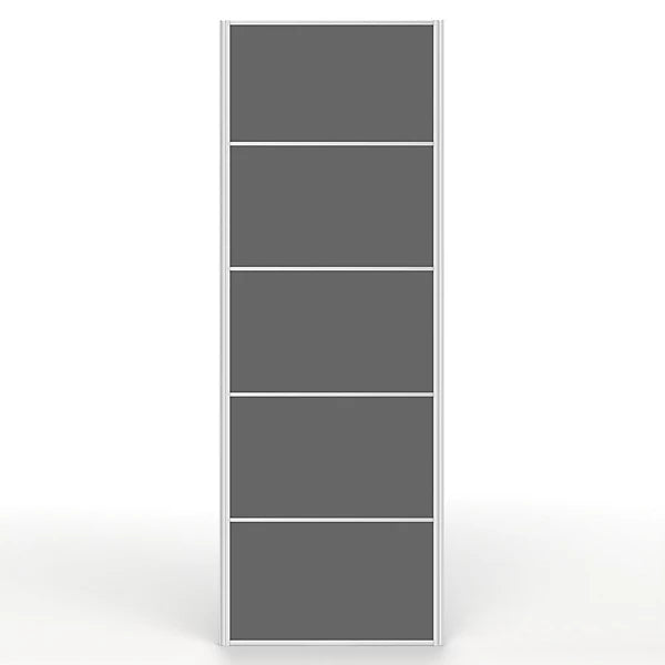 Fitted Wardrobe Door - Sliding - Dark Grey Satin 650mm
