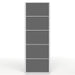 Fitted Wardrobe Door - Sliding - Dark Grey Satin 650mm
