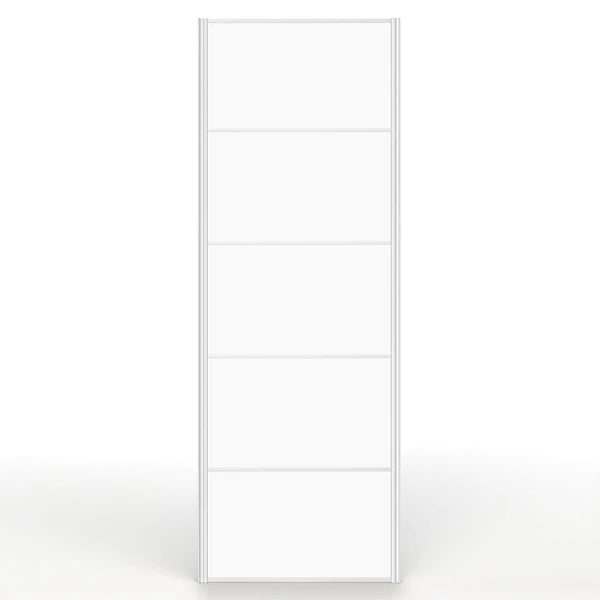 Fitted Wardrobe Door - Sliding - Solid White Satin  - 650mm
