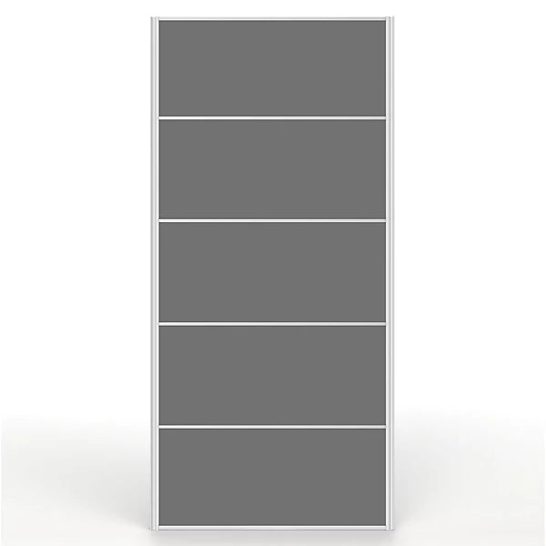 Fitted Wardrobe Door - Sliding - Dark Grey Satin - 950mm