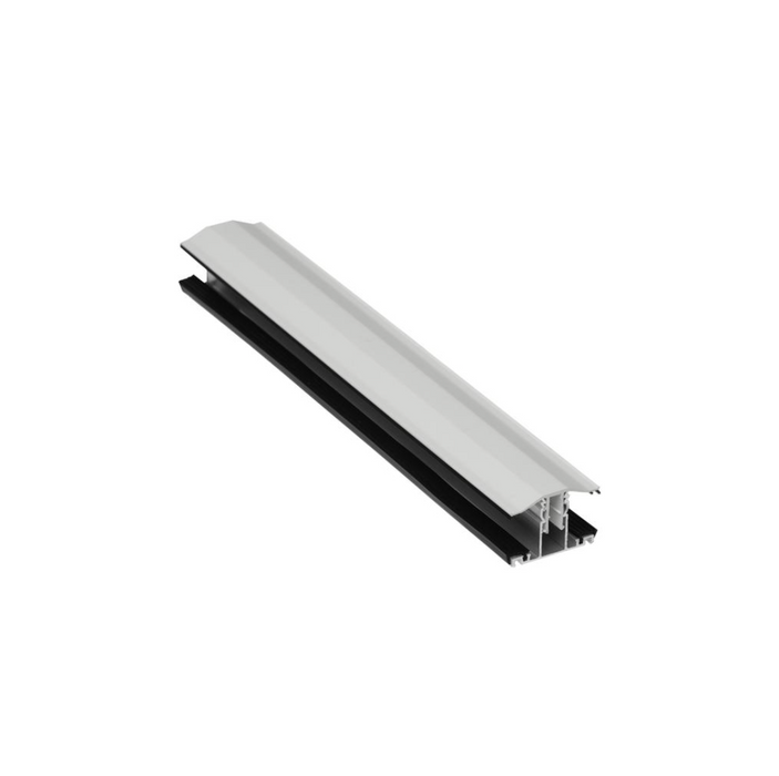 Exitex Snapdown PVC Cap Bar White 25-35mm