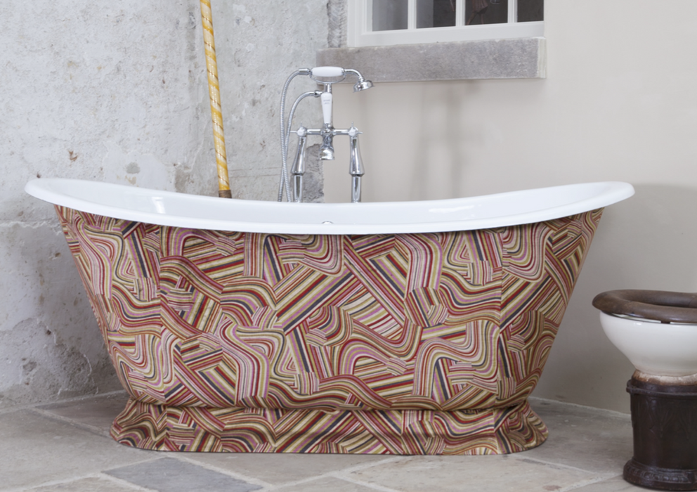 Hurlingham Application of Fabric to a Bath - Excludes Materials