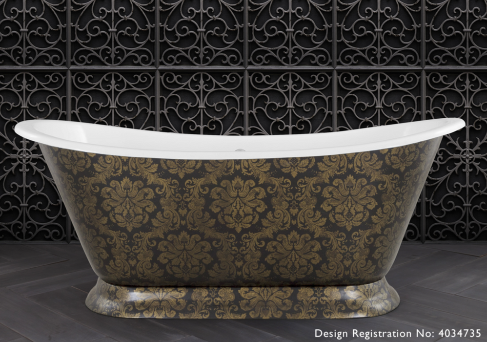 Hurlingham Leather Exterior of Bath - Includes Material