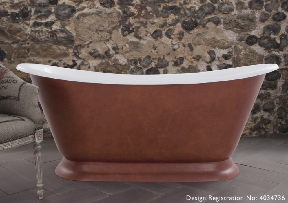 Hurlingham Leather Exterior of Bath - Includes Material