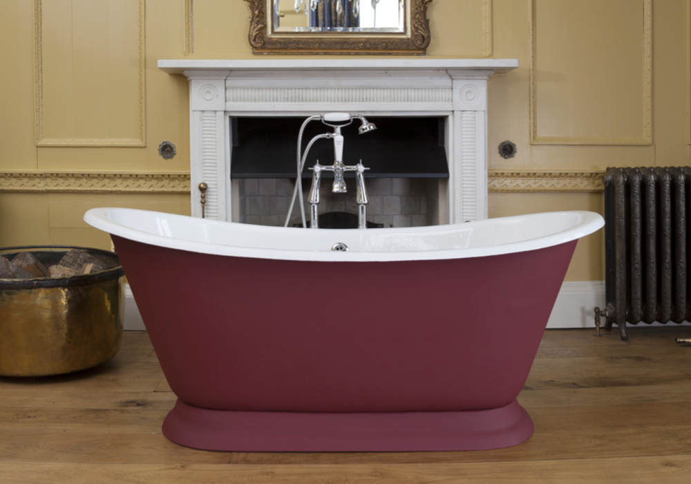 Hurlingham Leather Exterior of Bath - Includes Material