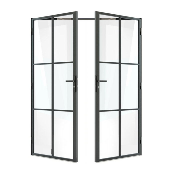 Portamet Internal Steel French Door