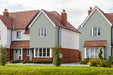 Coastline Composite Cladding - Soft Green installed on a house