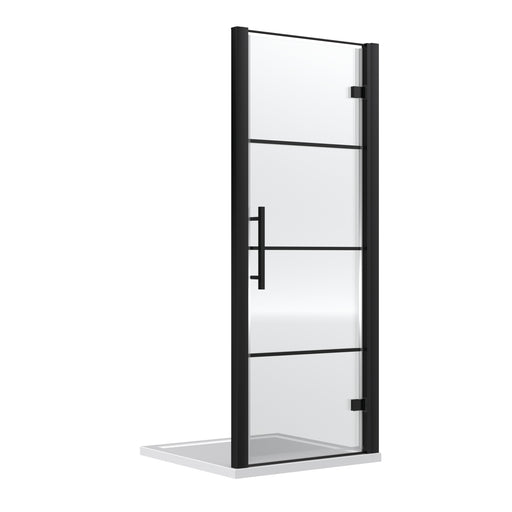 800mm Hinged Shower Door Hudson Reed