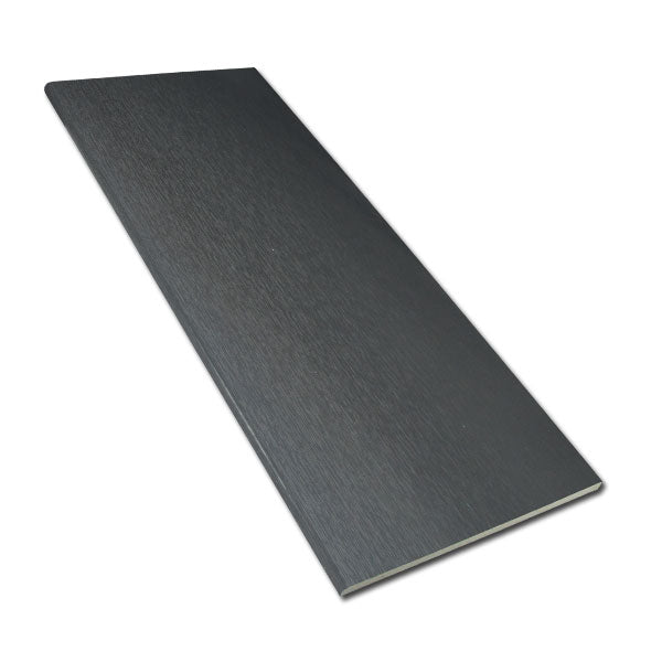 Anthracite Grey Woodgrain Freefoam General Purpose Flat Board 150mm (5m length)