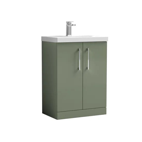 Arno 600mm Floor Standing 2-Door Vanity or Mid-Edge Basin