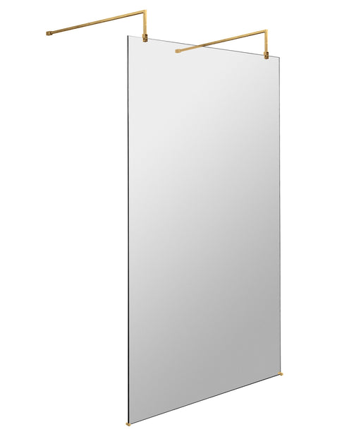 1100mm Wetroom Screen with Arms and Feet Hudson Reed