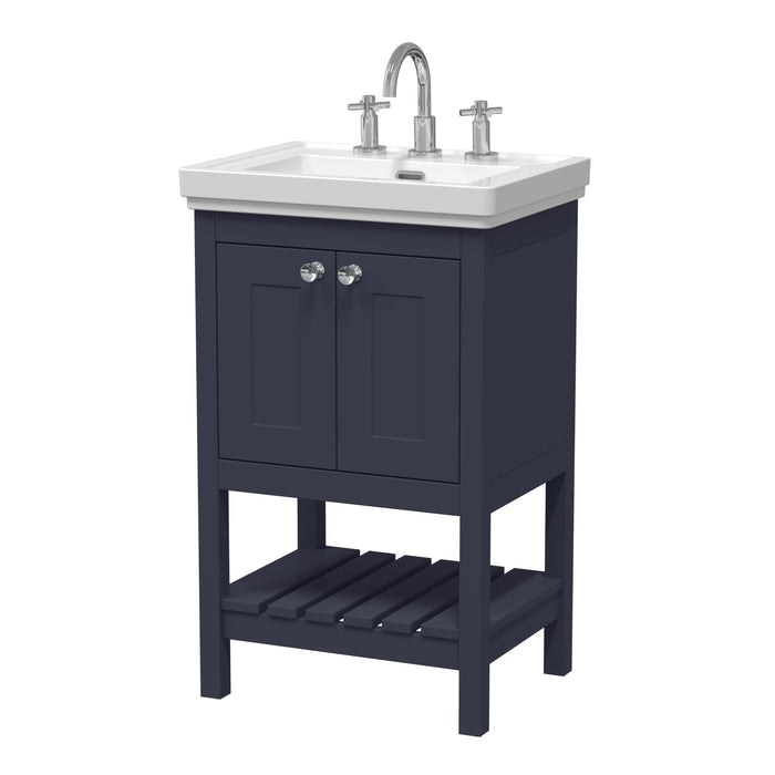 500mm Floor Standing Vanity & Basin 3TH Hudson Reed