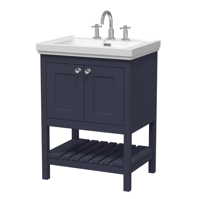 600mm Floor Standing Vanity & Basin 3TH Hudson Reed