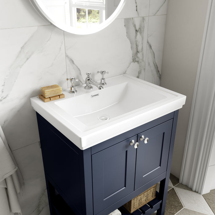 500mm Floor Standing Vanity & Basin 3TH Hudson Reed