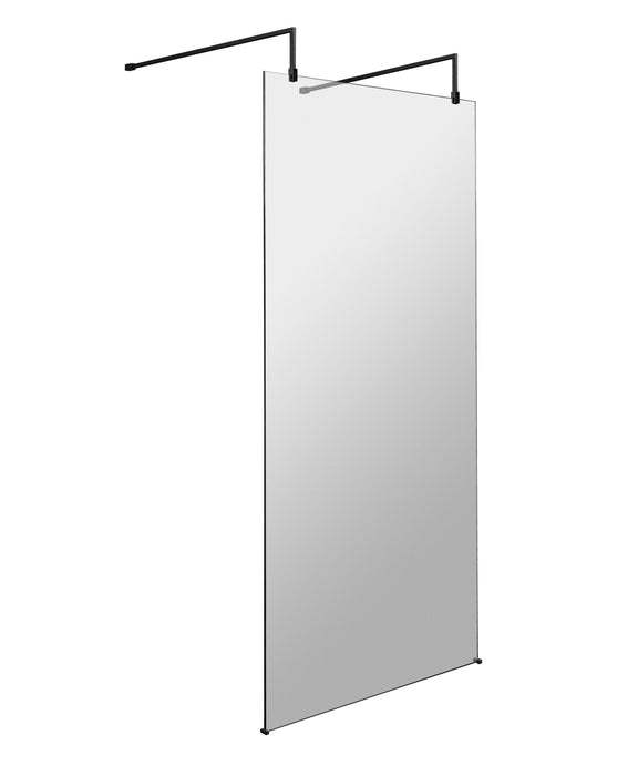 1100mm Wetroom Screen with Arms and Feet Hudson Reed