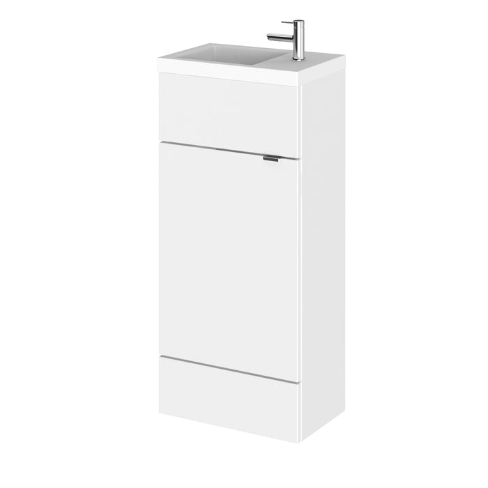 400mm Vanity Unit & Basin - Compact Hudson Reed