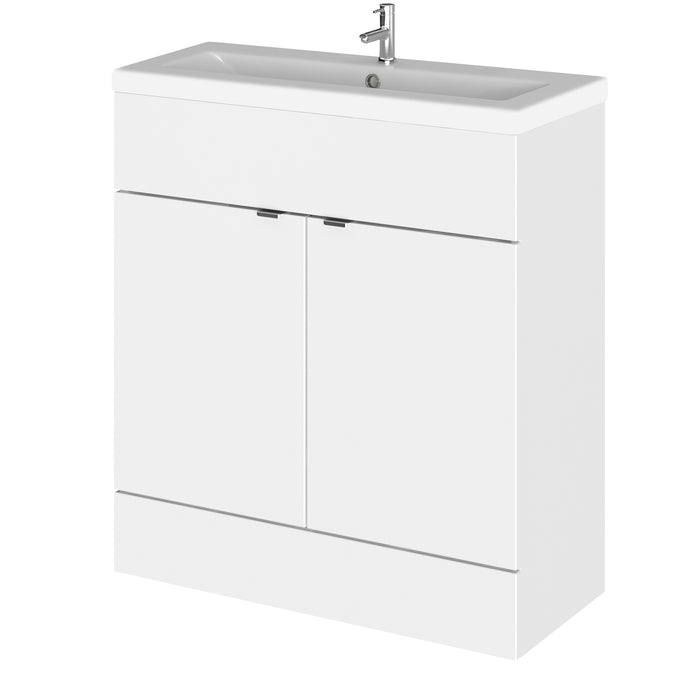 800mm Vanity Unit & Ceramic Basin Hudson Reed