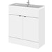 800mm Vanity Unit & Ceramic Basin Hudson Reed