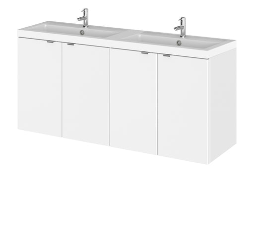 1200mm Vanity Unit & Double Basin Hudson Reed