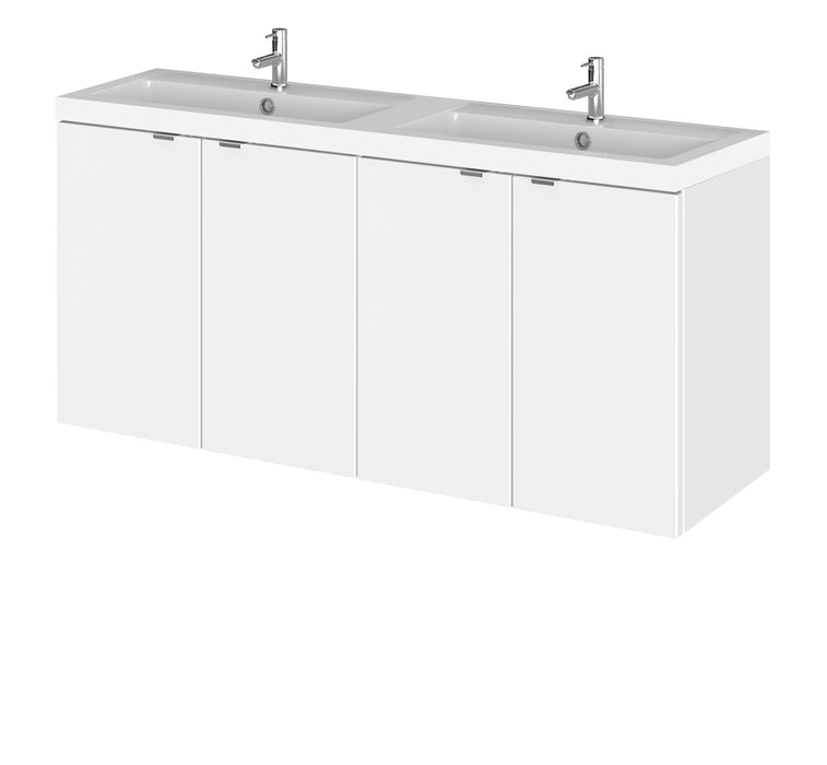 1200mm Vanity Unit & Double Basin Hudson Reed