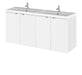 1200mm Vanity Unit & Double Basin Hudson Reed