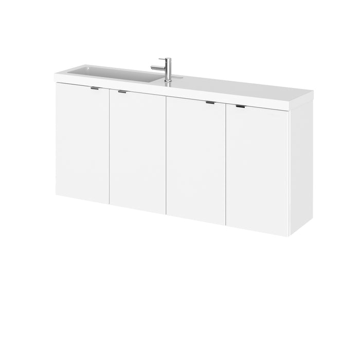 1200mm Vanity Unit & Basin - Compact Hudson Reed